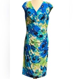 Lauren Ralph Lauren Blue and Green Dress